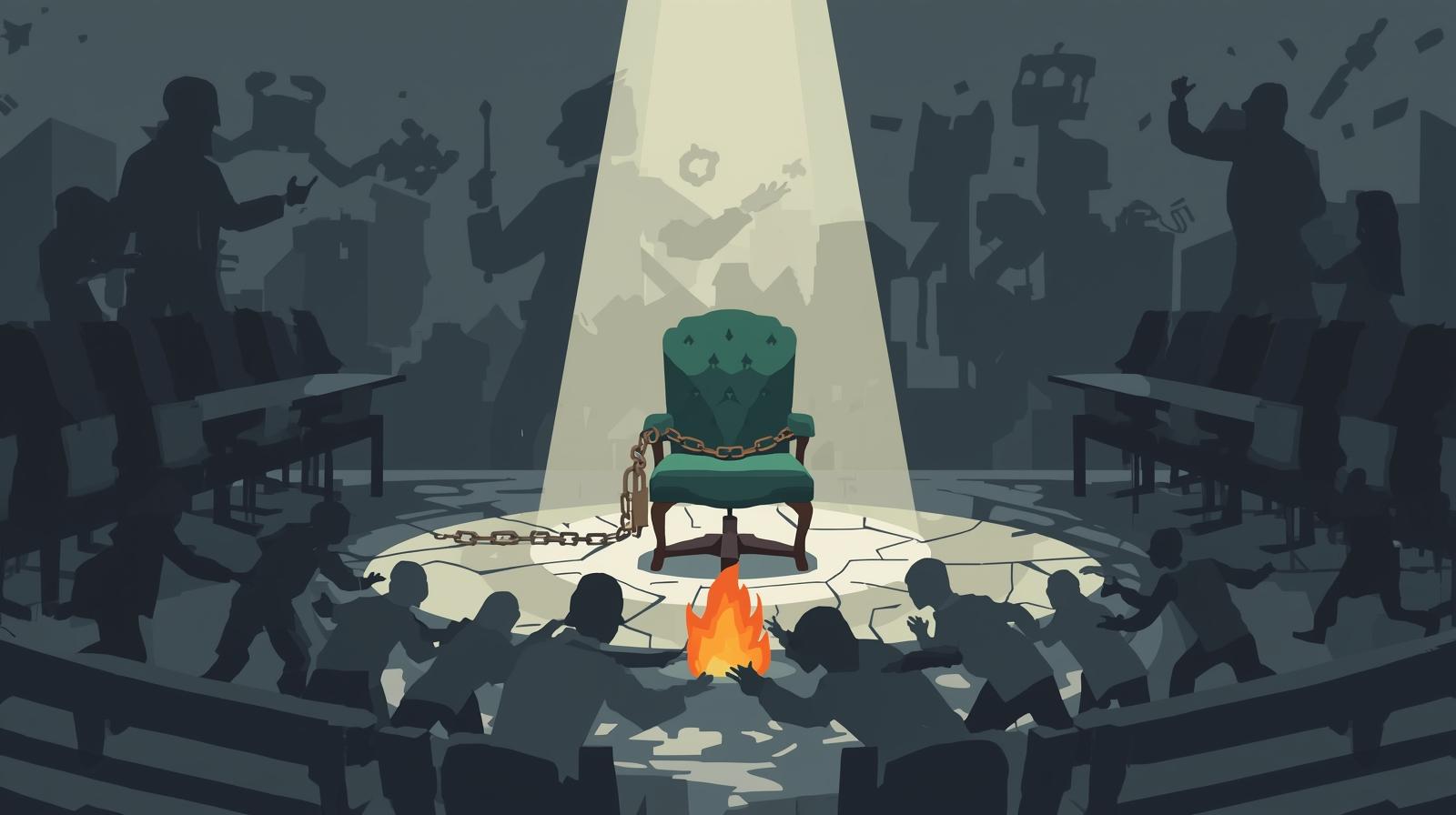 Sandera Politik: Ketua Terpilih, Organisasi Lumpuh